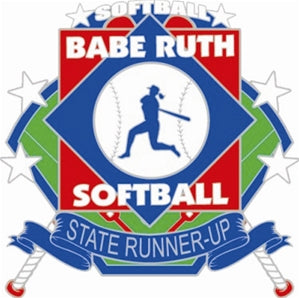 Babe Ruth National Softball Stste Runner-Up Pin