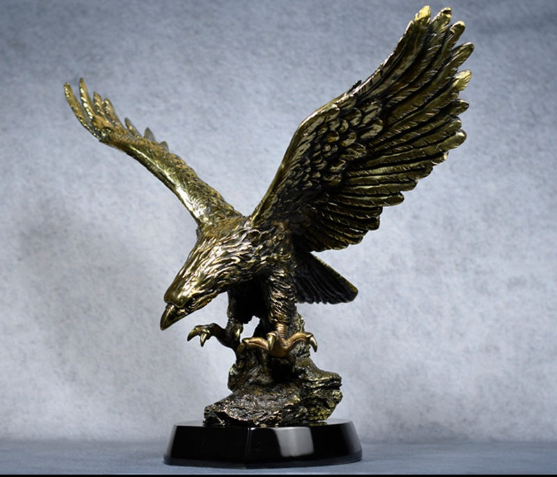 Large Gold Eagle 19" - Monarch Trophy Studio