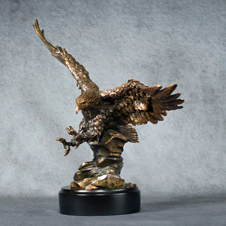 High Wings Bronze Eagle - Monarch Trophy Studio