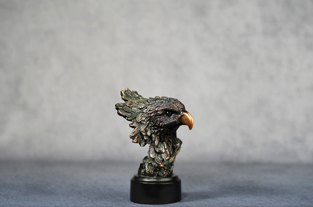 Eagle Bust Head 5.5" - Monarch Trophy Studio