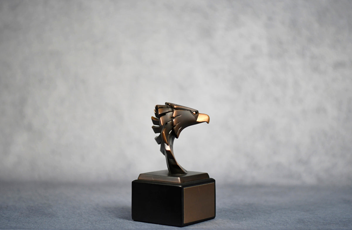 Eagle Head Bronze - Monarch Trophy Studio