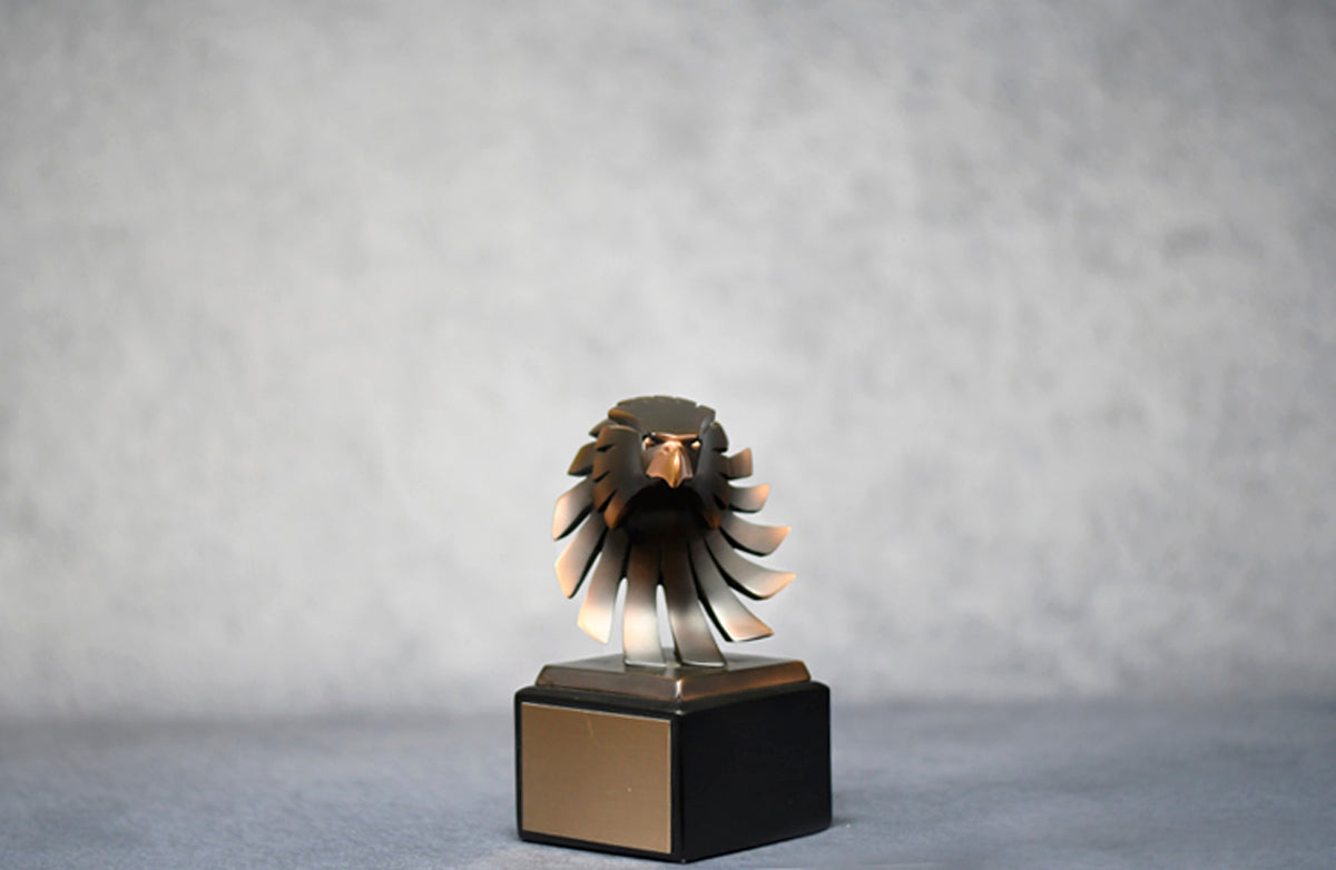 Eagle Head Bronze - Monarch Trophy Studio