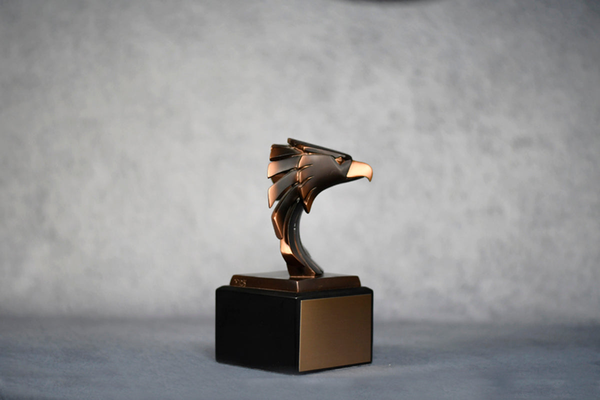 Eagle Head Bronze - Monarch Trophy Studio