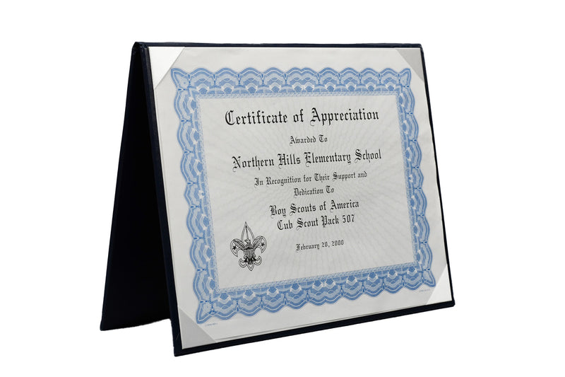 Padded Certificate Holder