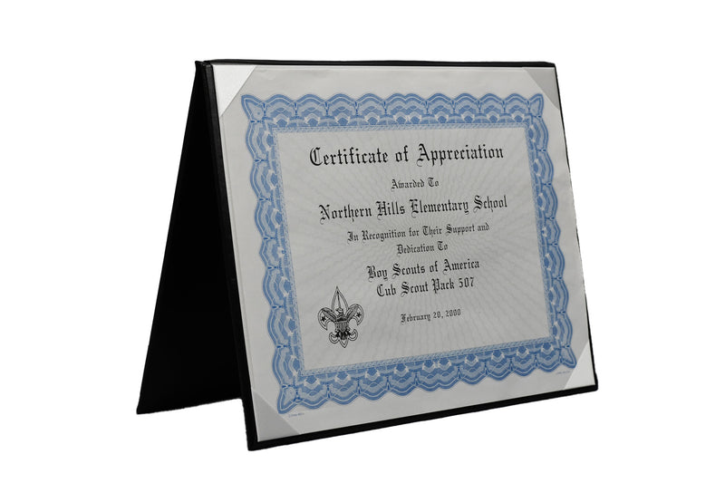 Padded Certificate Holder