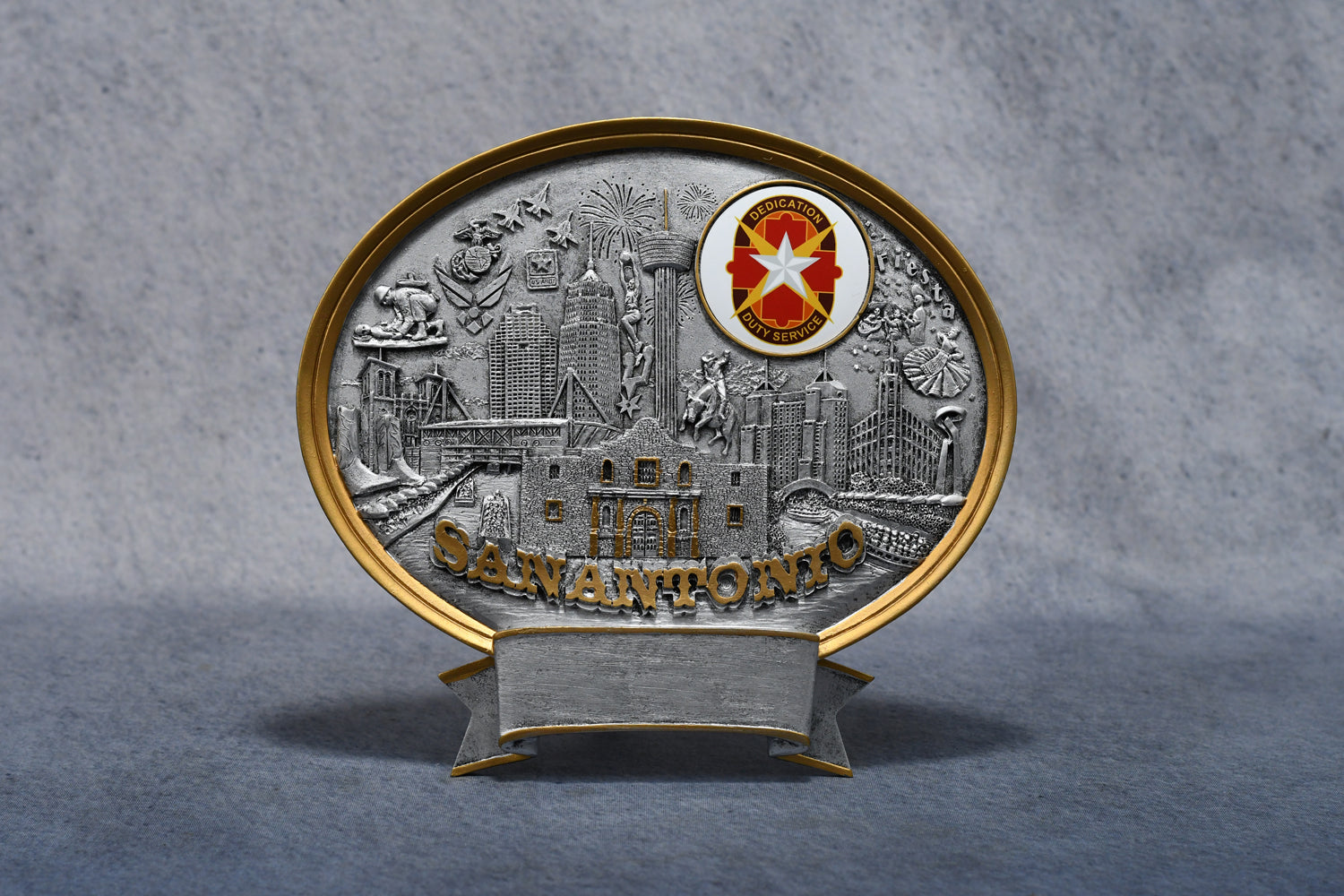 San Antonio Themed Resin - Monarch Trophy Studio