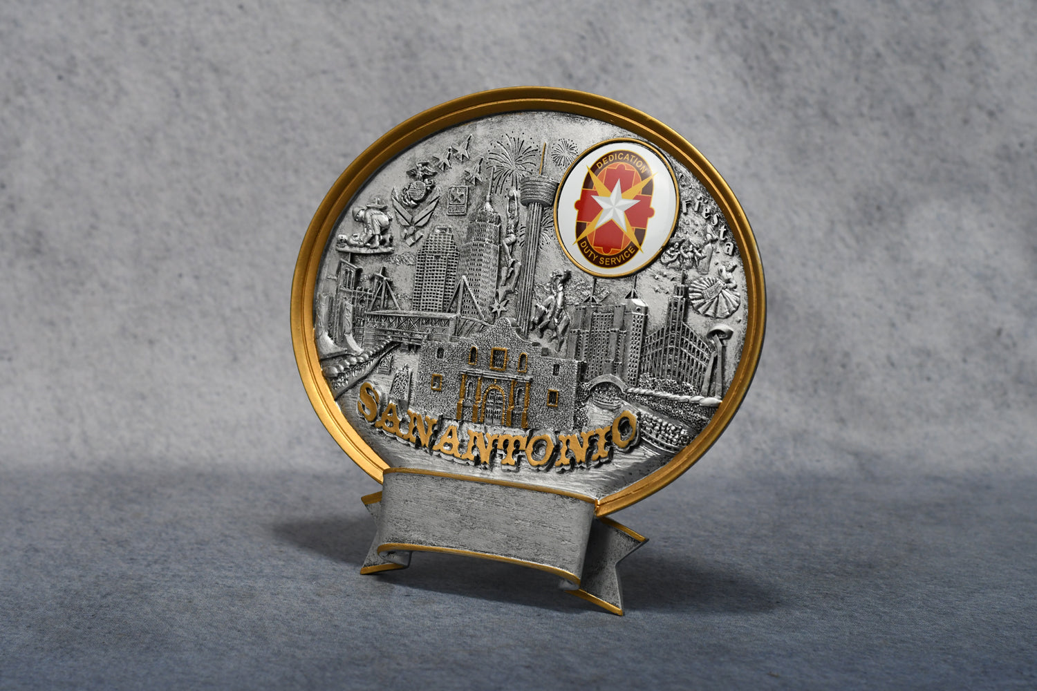 San Antonio Themed Resin - Monarch Trophy Studio