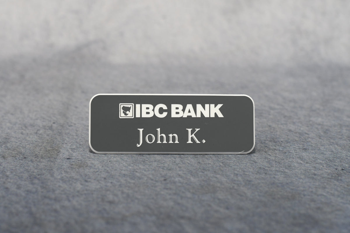 Laser Engraved Namebadge - Monarch Trophy Studio