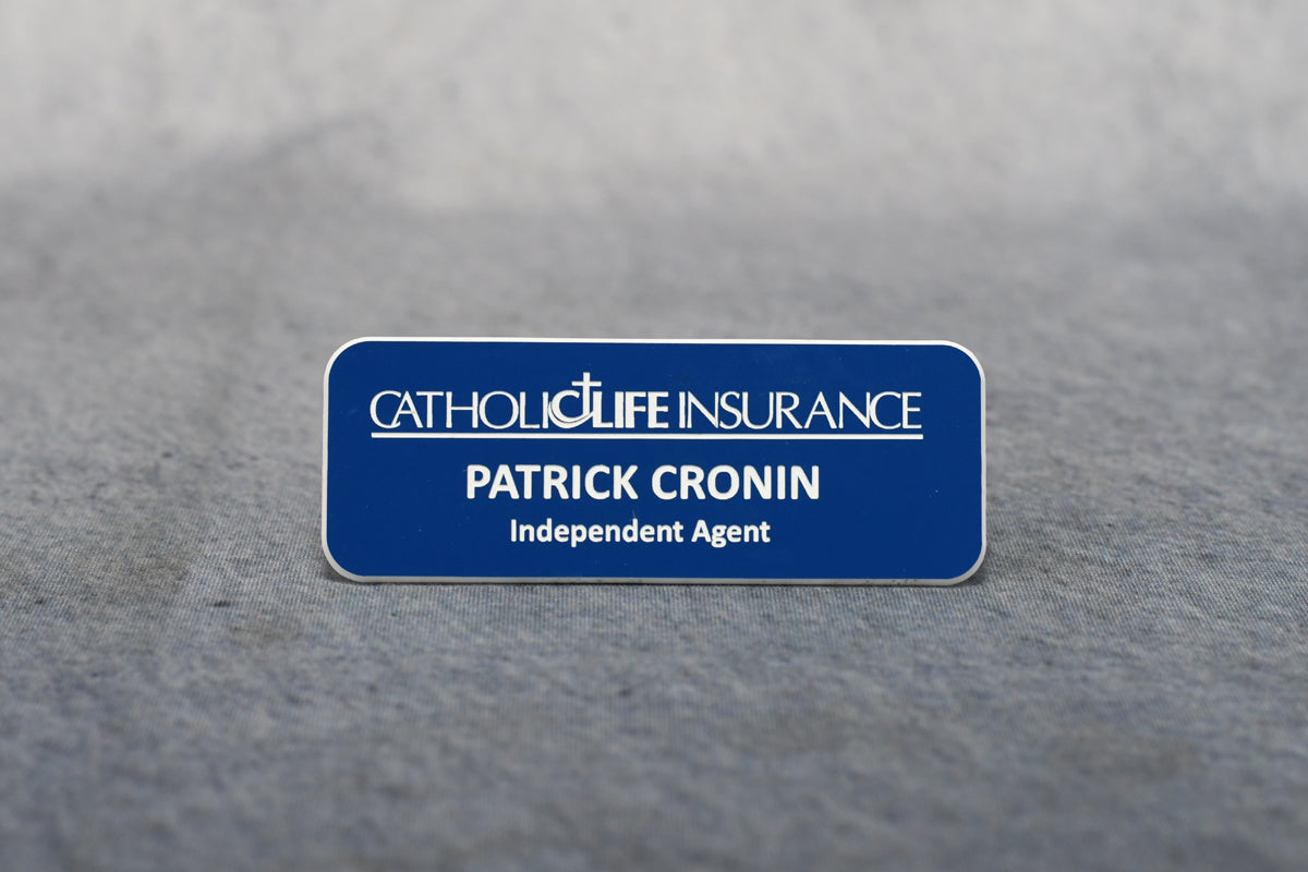 Laser Engraved Namebadge - Monarch Trophy Studio