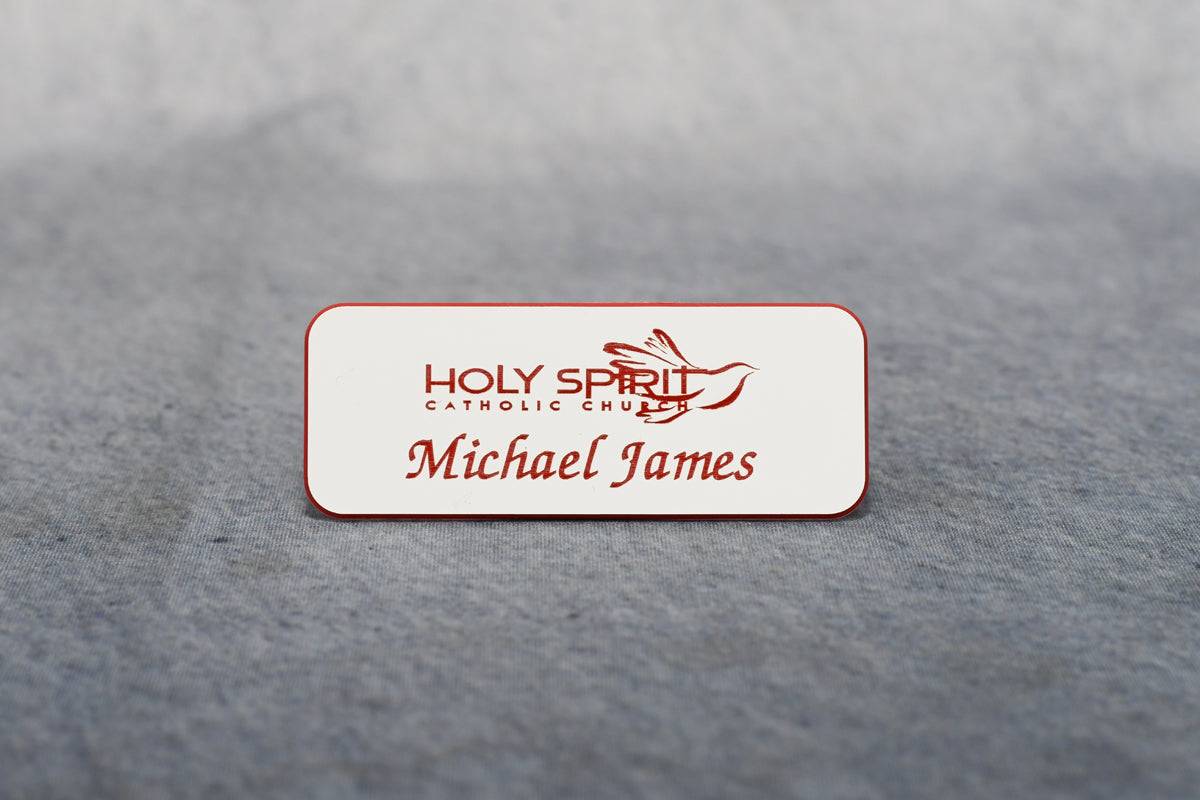 Laser Engraved Namebadge - Monarch Trophy Studio