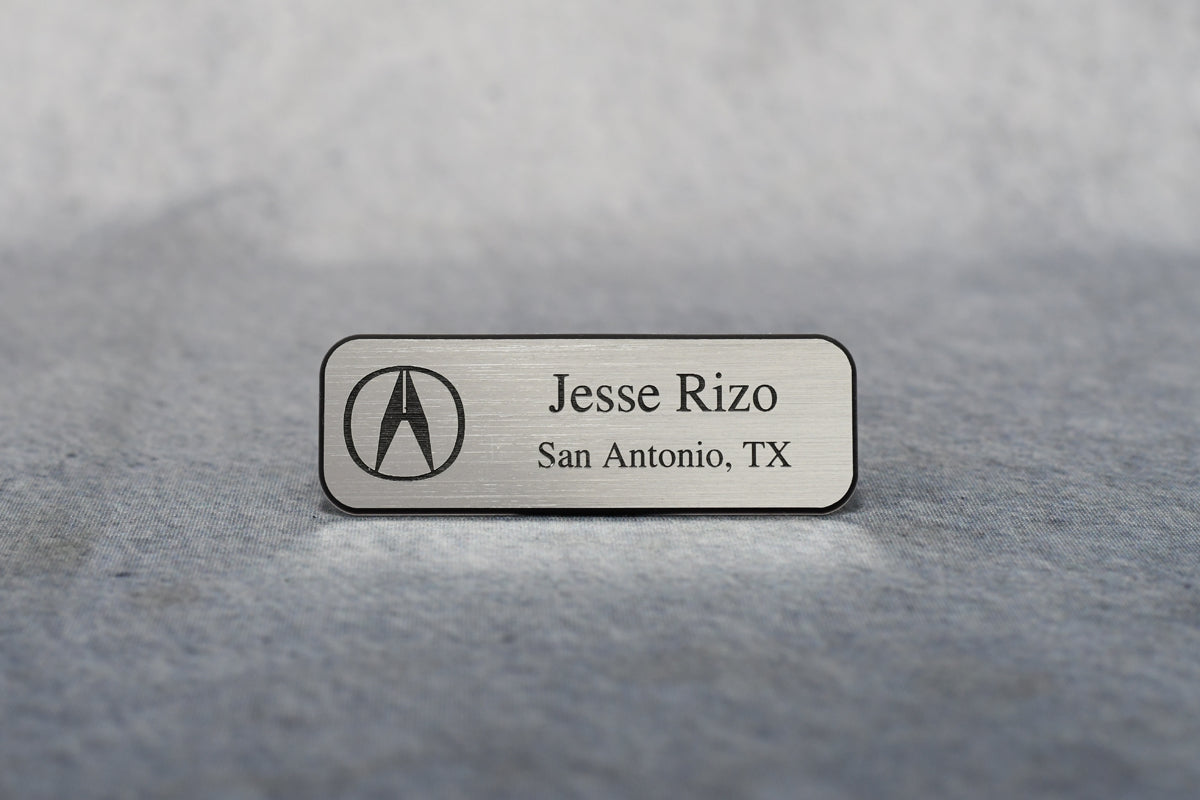 Laser Engraved Namebadge - Monarch Trophy Studio