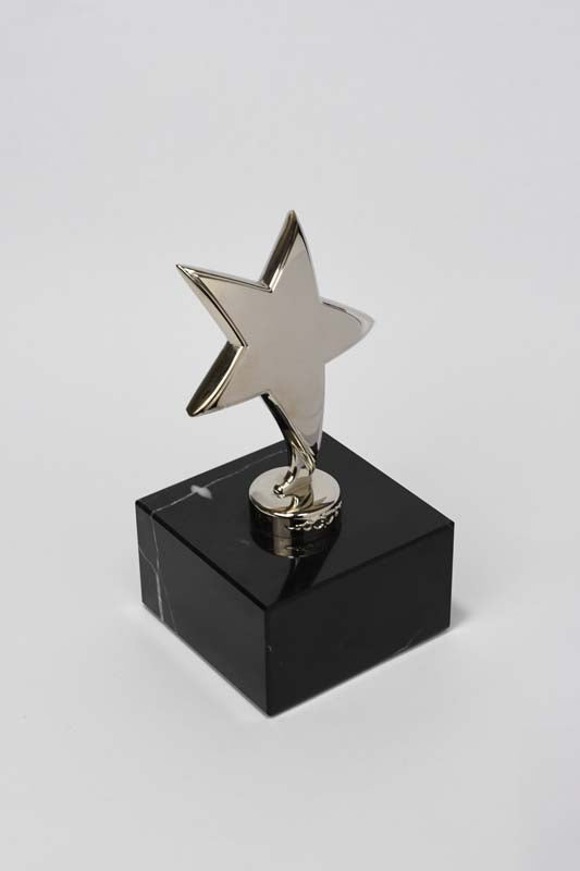 Small Star Metal Trophy - Monarch Trophy Studio