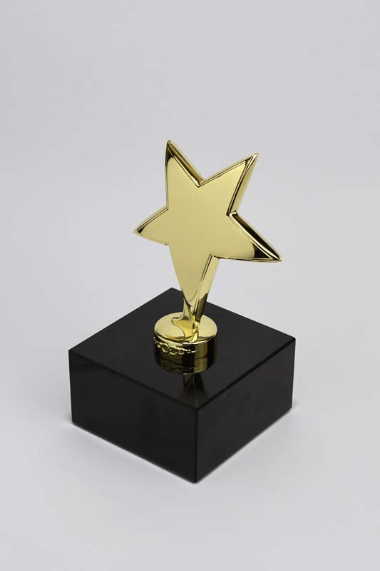 Small Star Metal Trophy - Monarch Trophy Studio