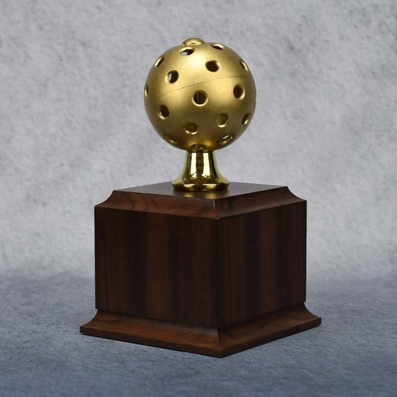 Pickleball Trophy with Cherry Base - Monarch Trophy Studio