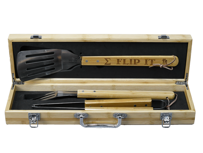 Bamboo BBQ Set