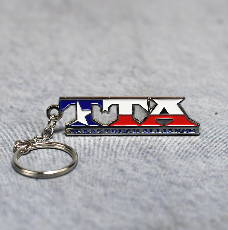 TTA Tx Flag Keychain