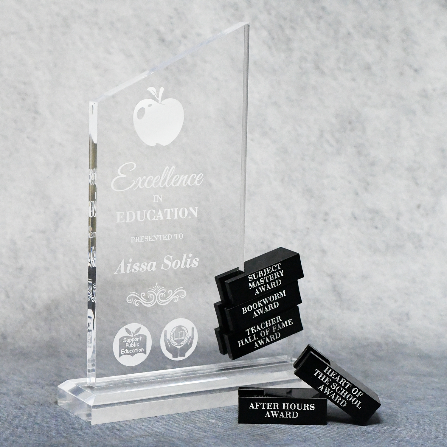 Acrylic Perpetual Block Award
