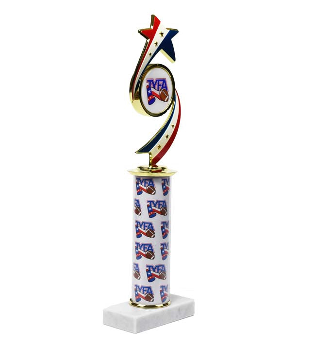 TYFA Large Trophy w/ Custom Color Print