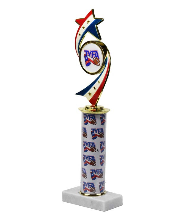 TYFA Large Trophy w/ Custom Color Print