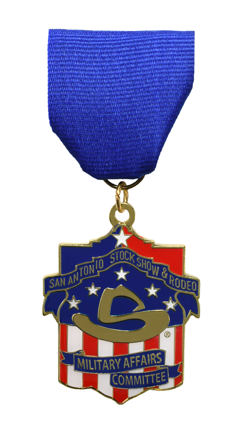 SA Stock Show & Rodeo Military Affairs Committee Medal