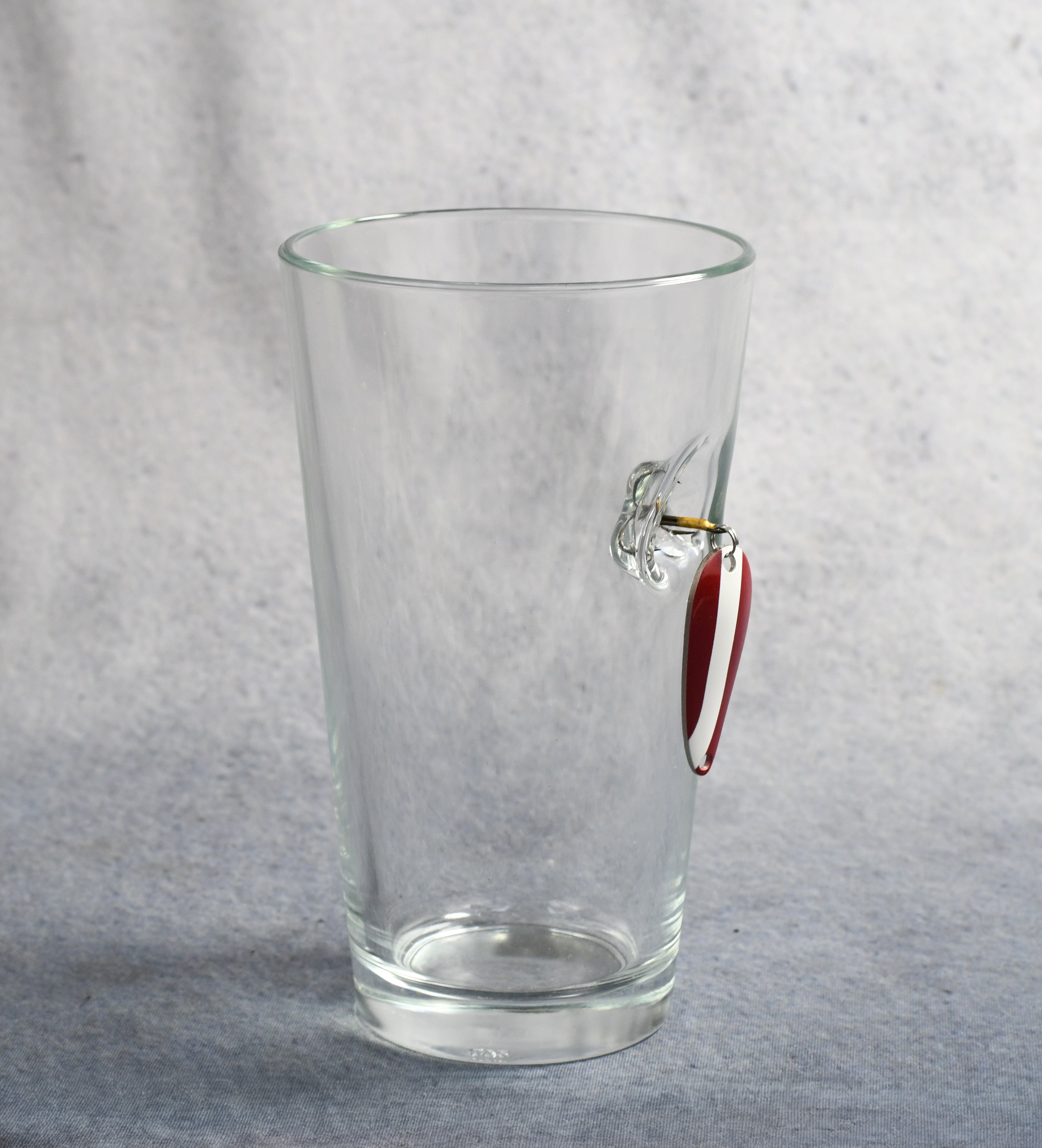 BenShot Fishing Lure Pint Glass 16oz