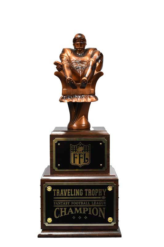 Fantasy Football Large Arm Chair Award - Monarch Trophy Studio