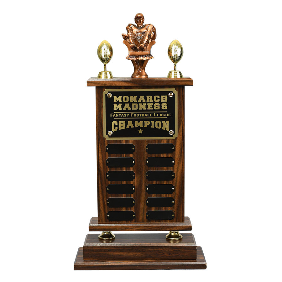 Fantasy Football Tall Perpetual Trophy