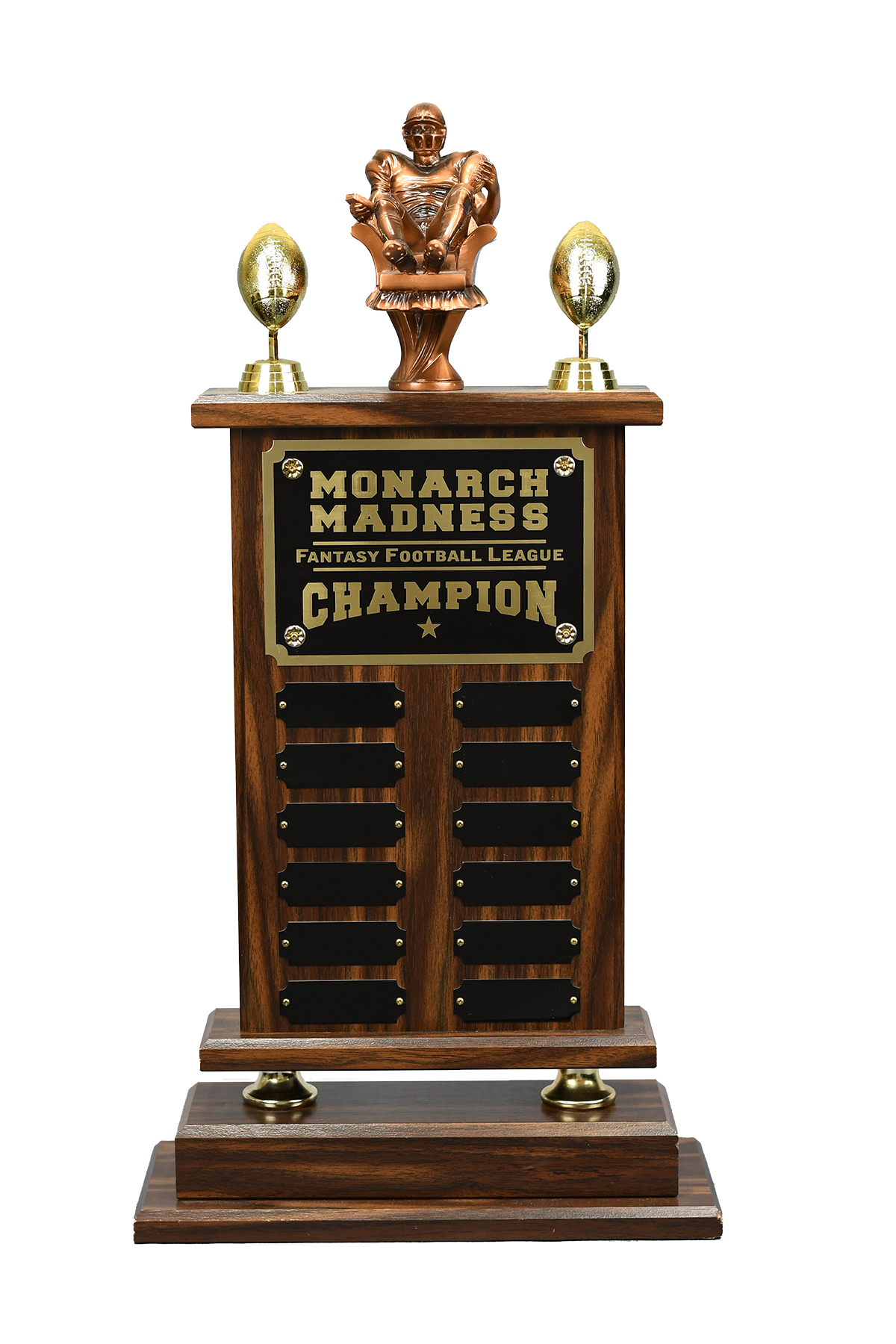 Fantasy Football Tall Perpetual Trophy