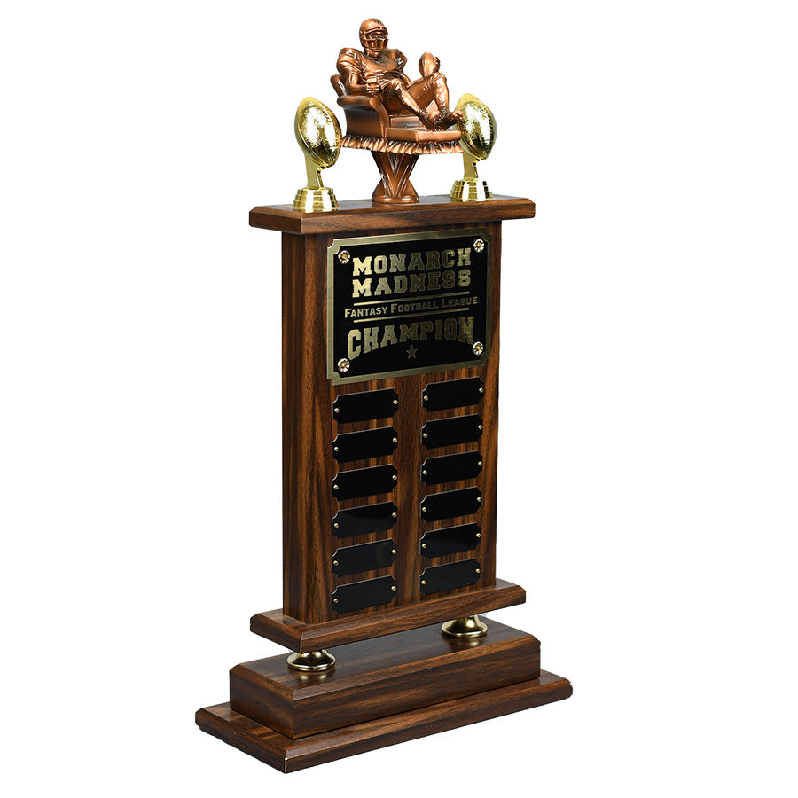 Fantasy Football Tall Perpetual Trophy