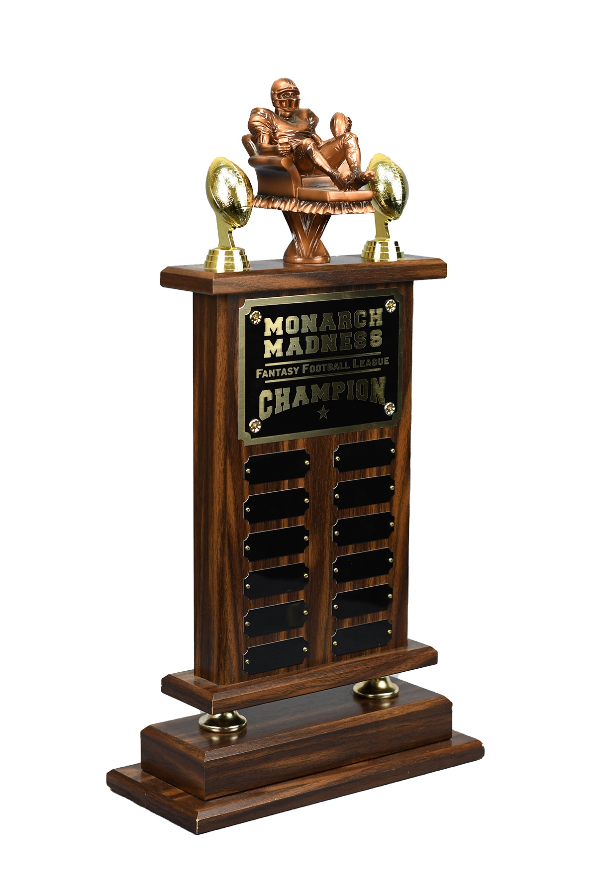 Fantasy Football Tall Perpetual Trophy