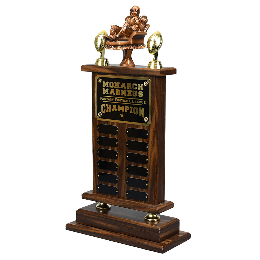 Fantasy Football Tall Perpetual Trophy