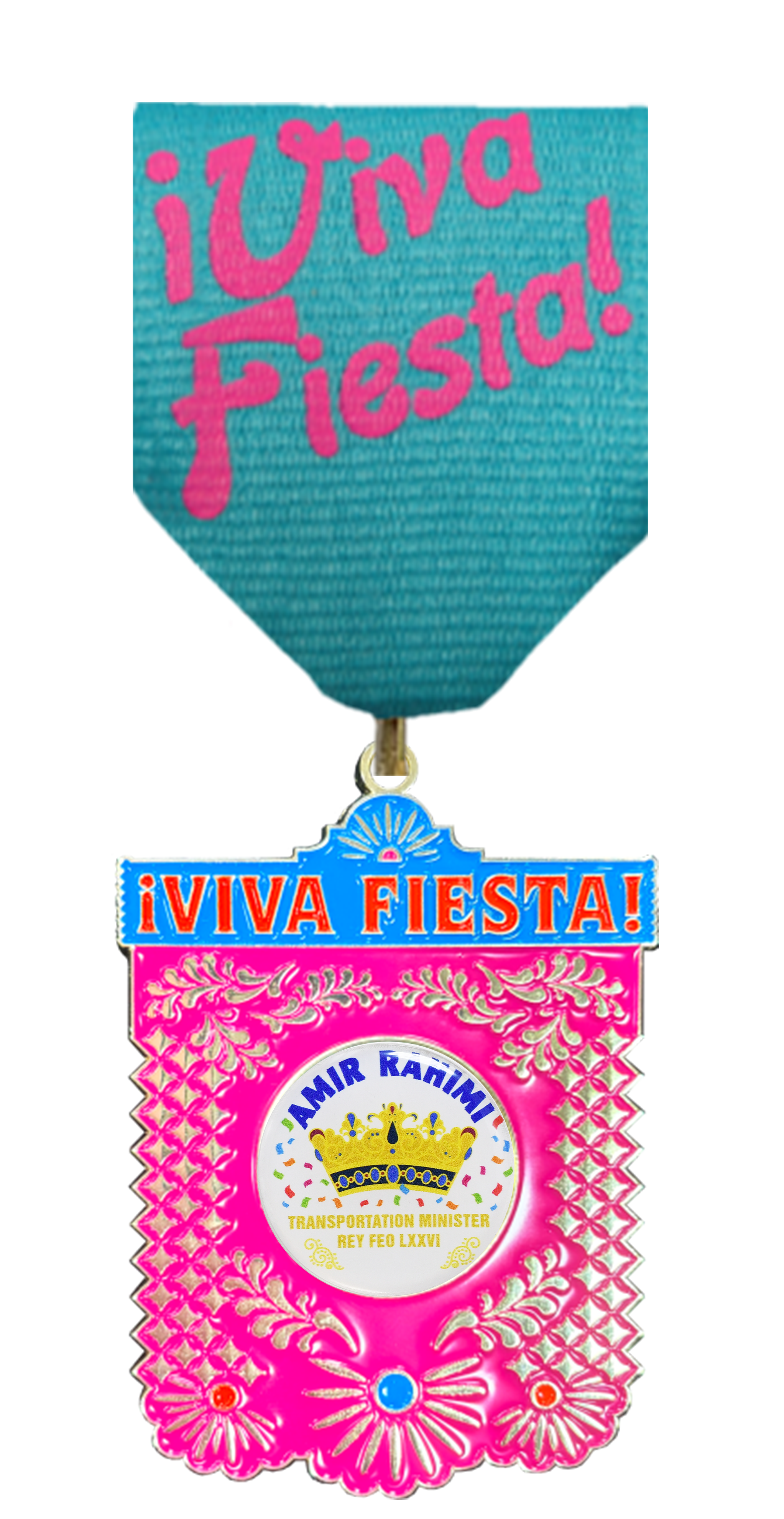 Papel Pink Express Fiesta Medal