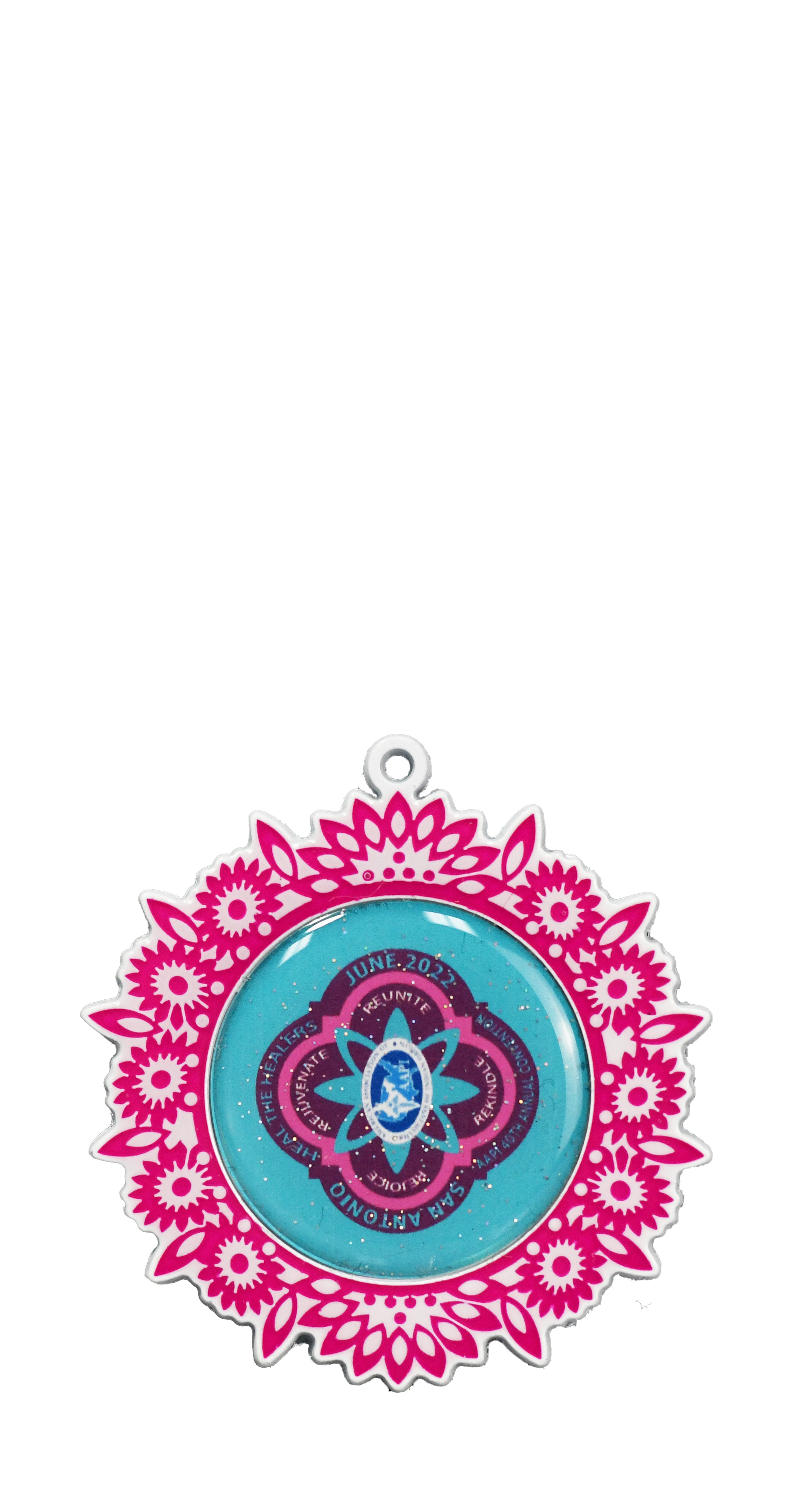 Pink Wreath Express Medal