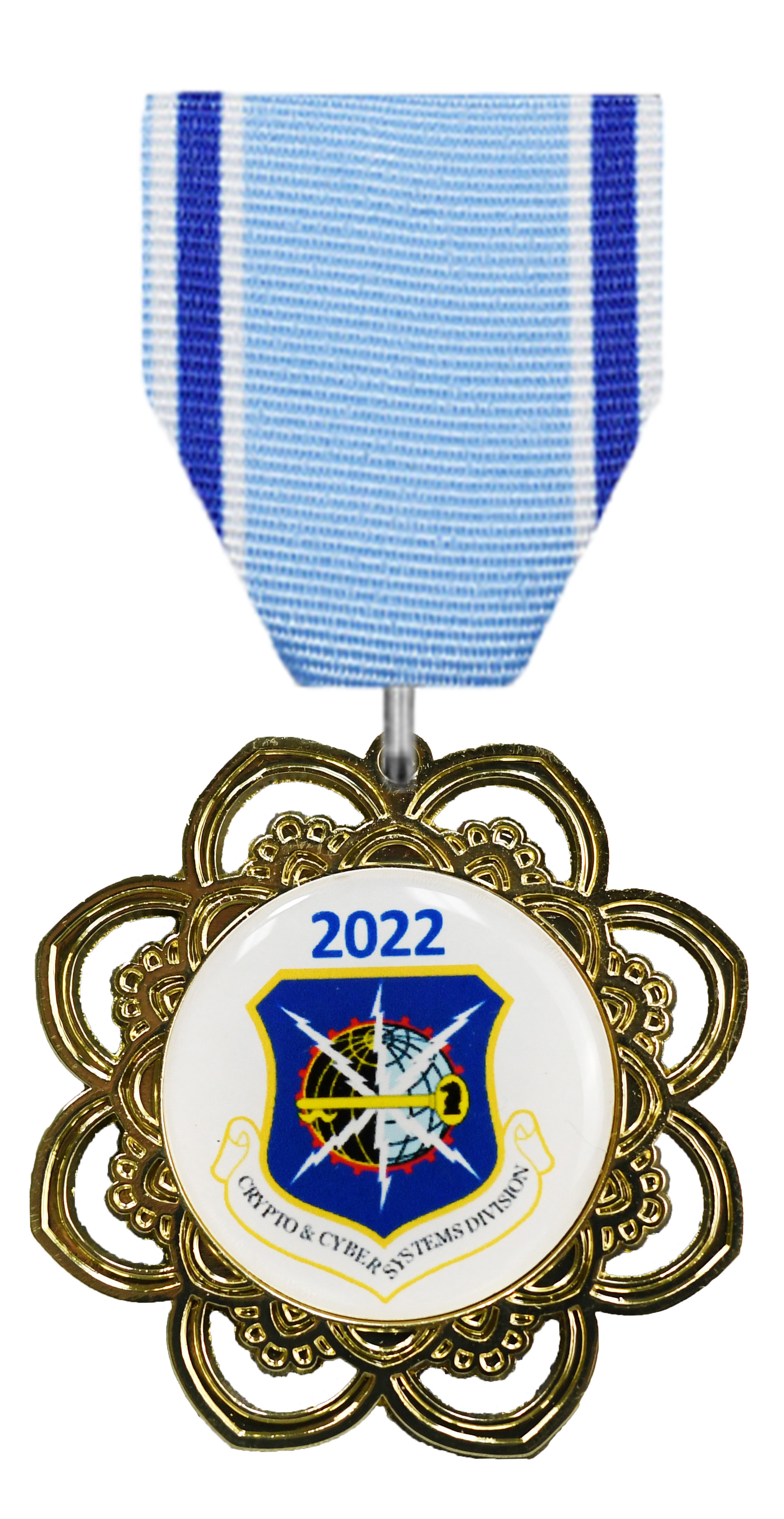 Floral Cutout Express Medal