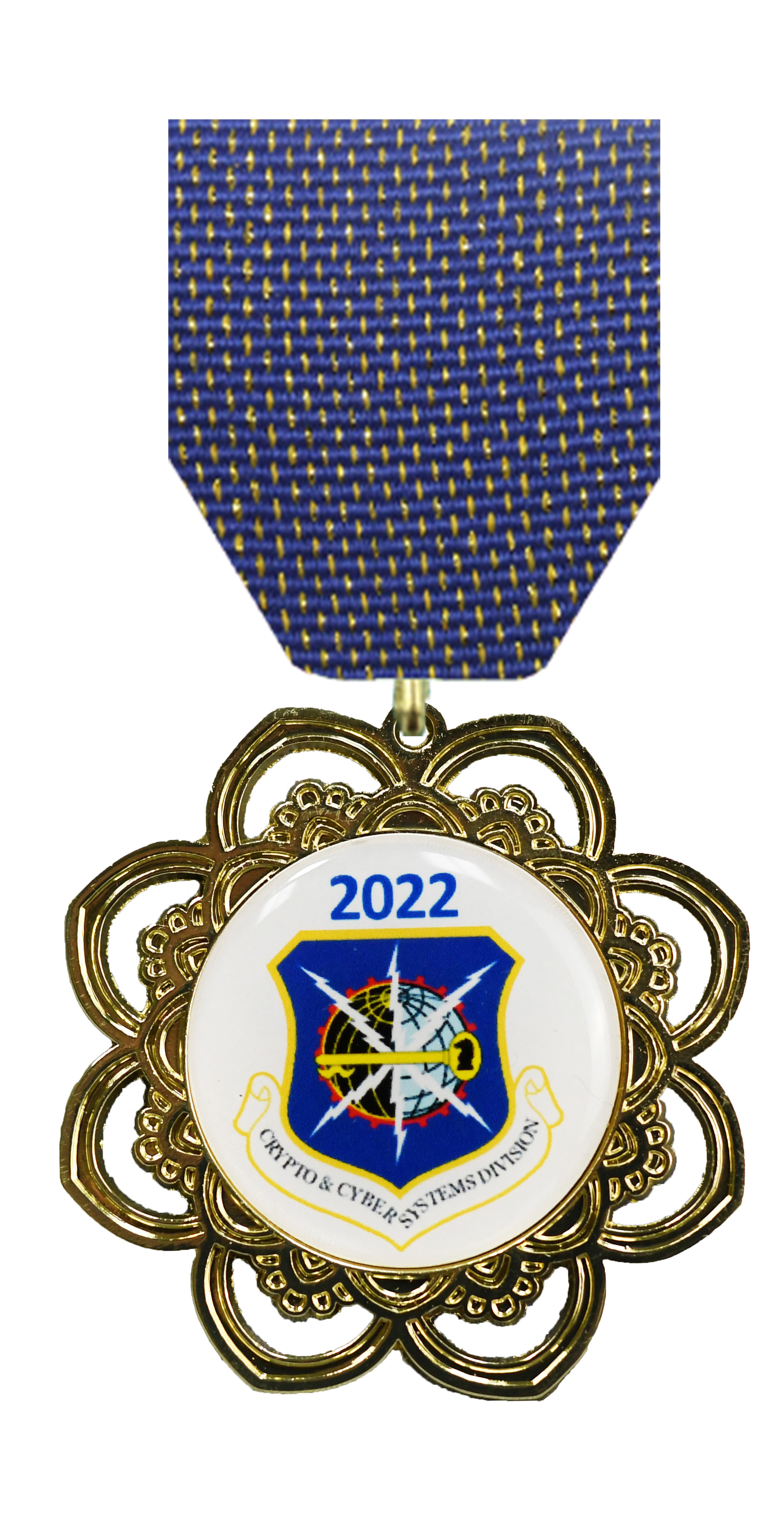 Floral Cutout Express Medal