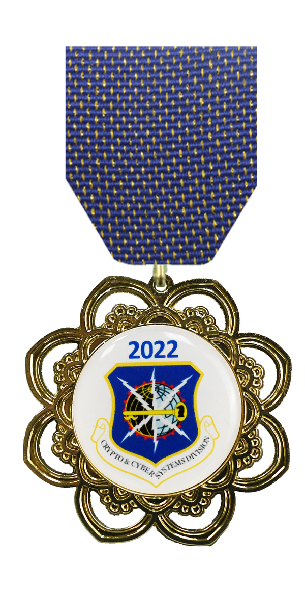 Floral Cutout Express Medal