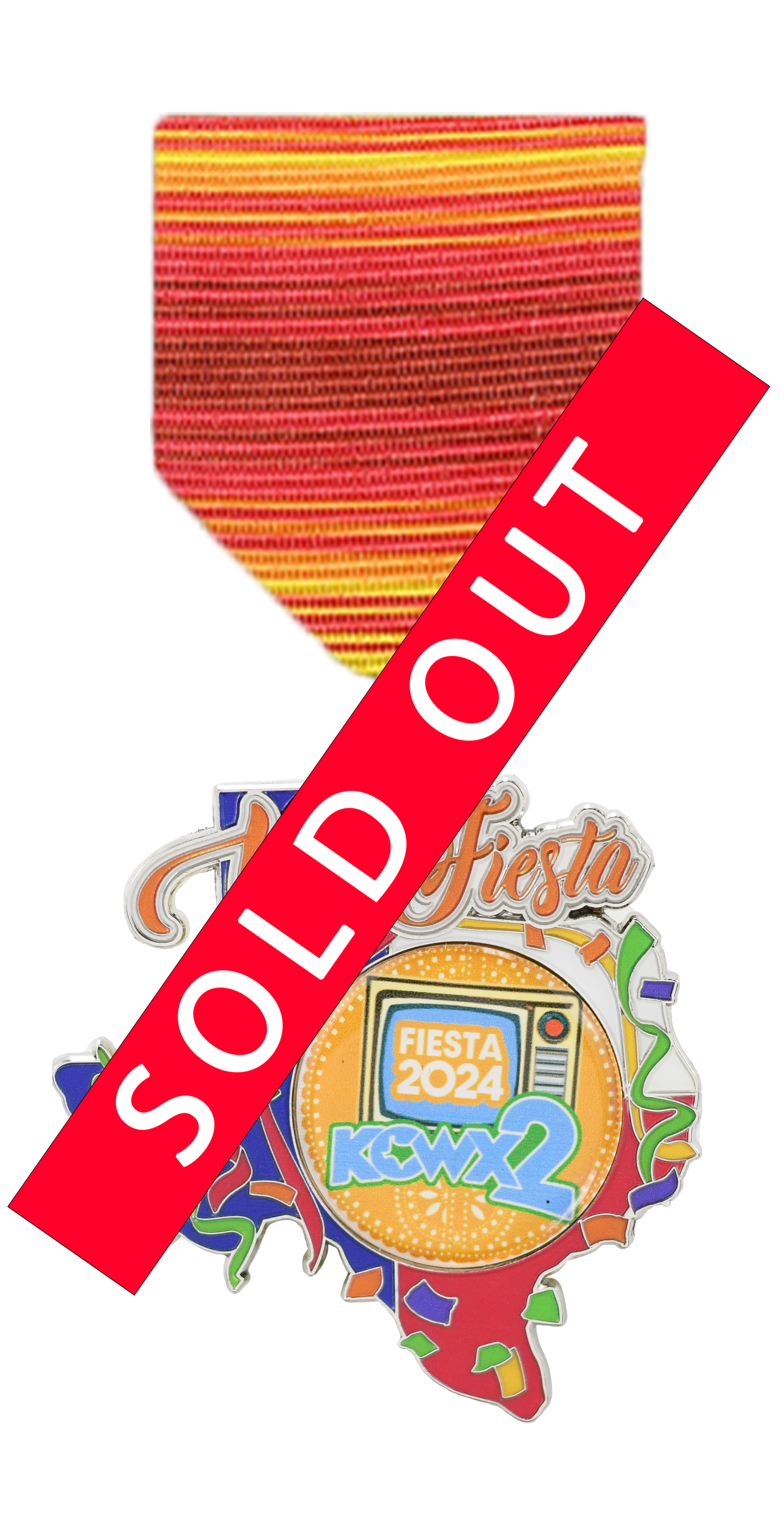 VIVA Fiesta Texas Express Fiesta Medal