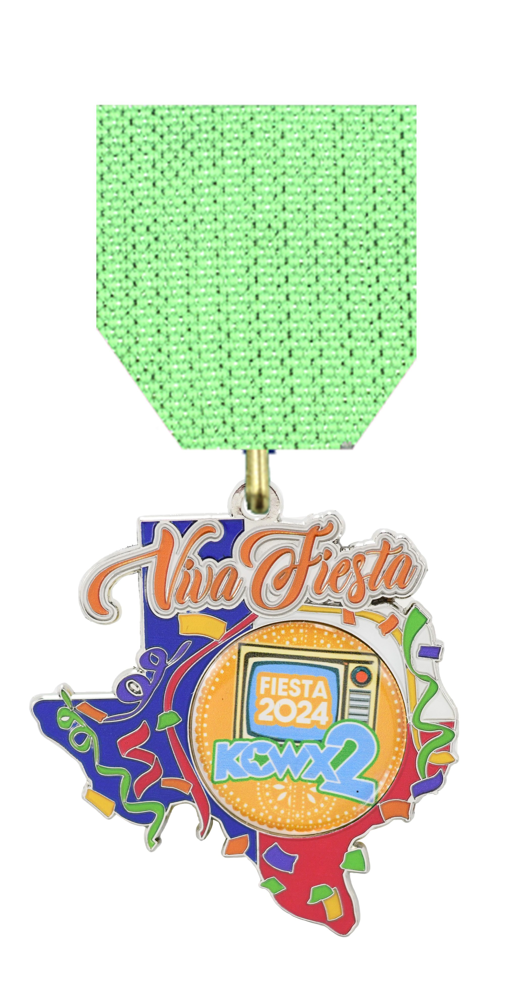 VIVA Fiesta Texas Express Fiesta Medal