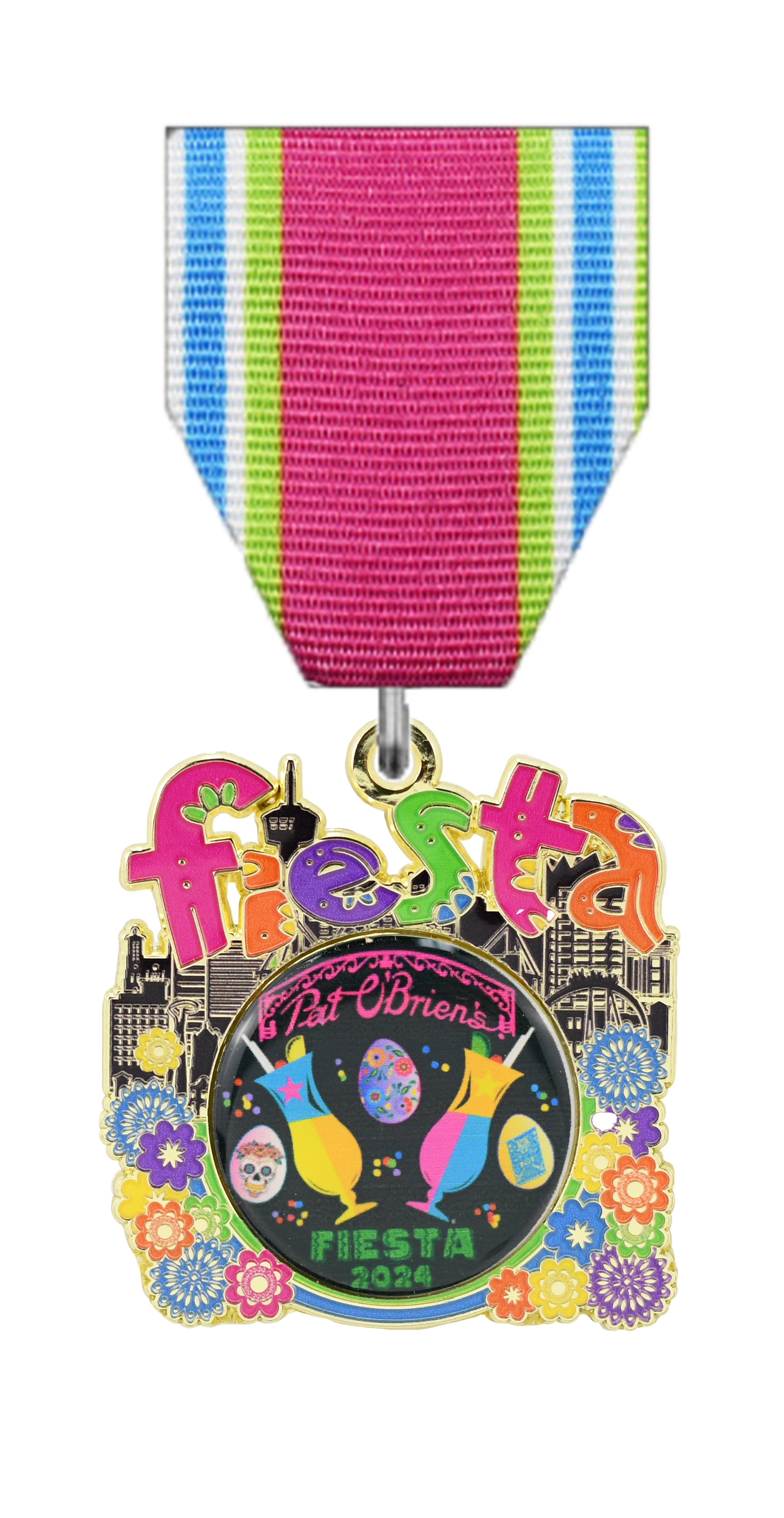 Fiesta Fun San Antonio Skyline Express Fiesta Medal