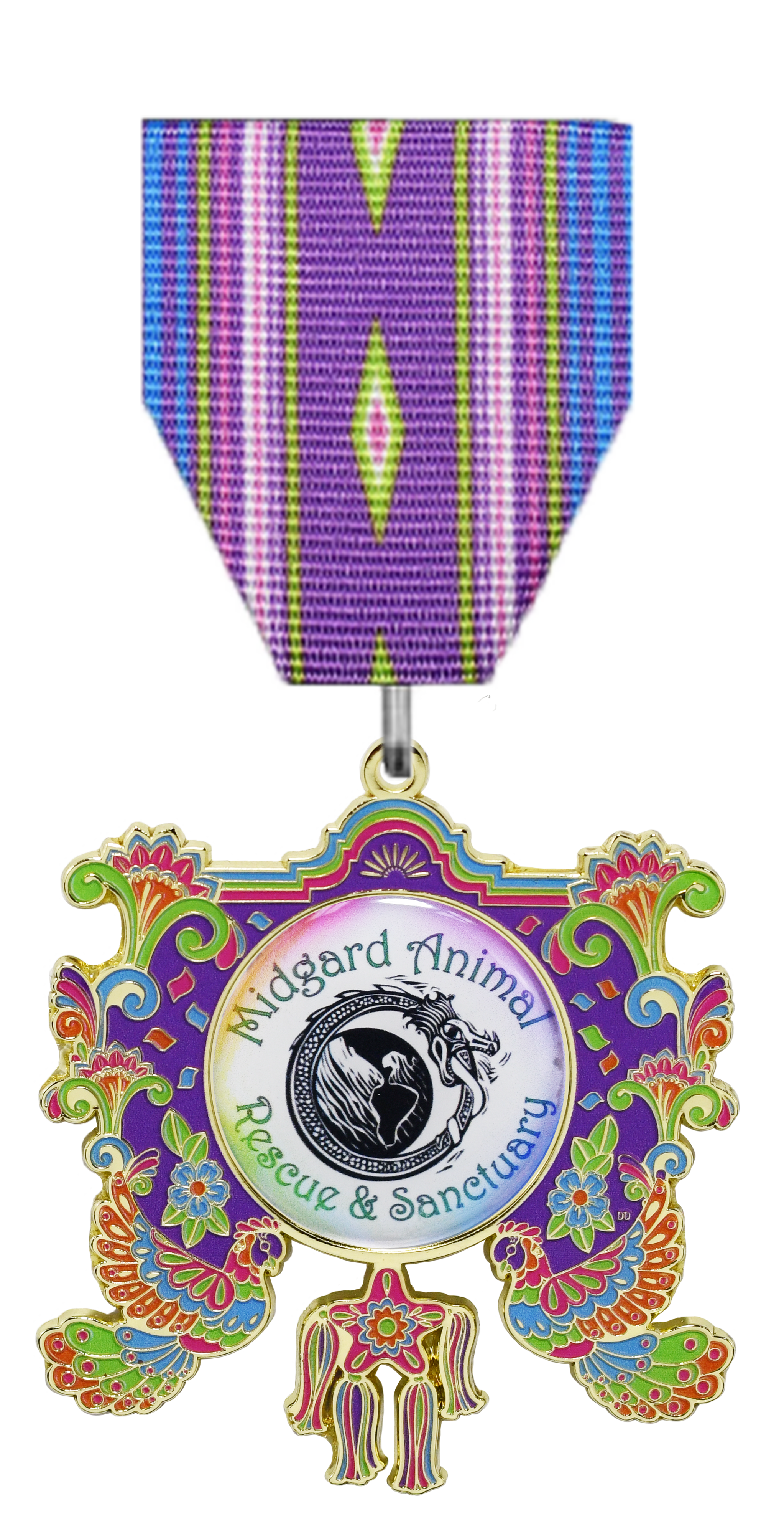 Alamo Dove Express Fiesta Medal