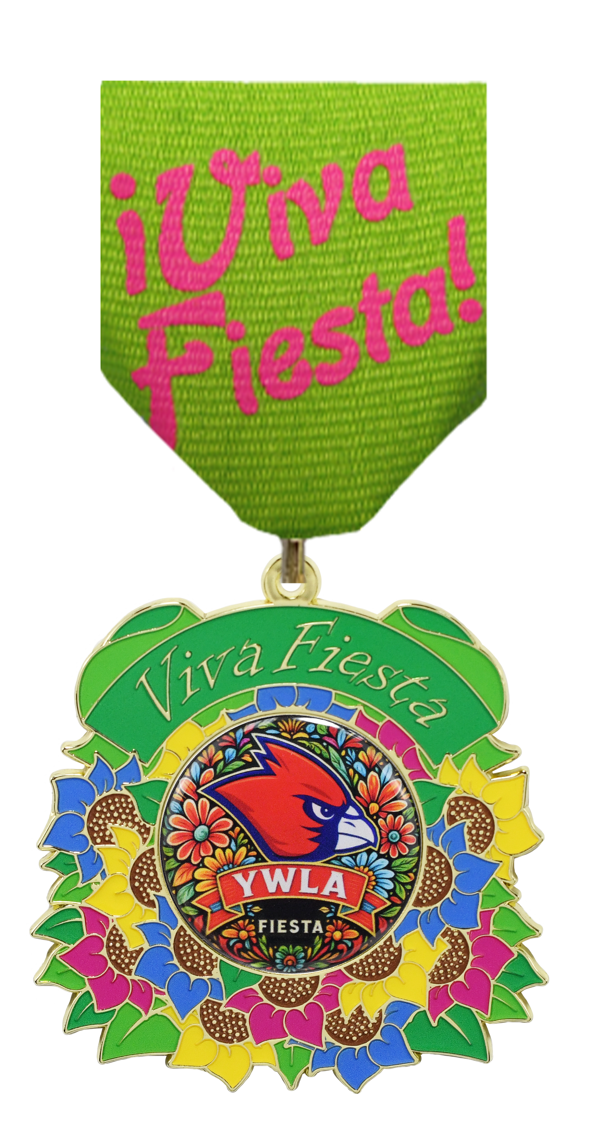 Sunflowers Express Fiesta Medal