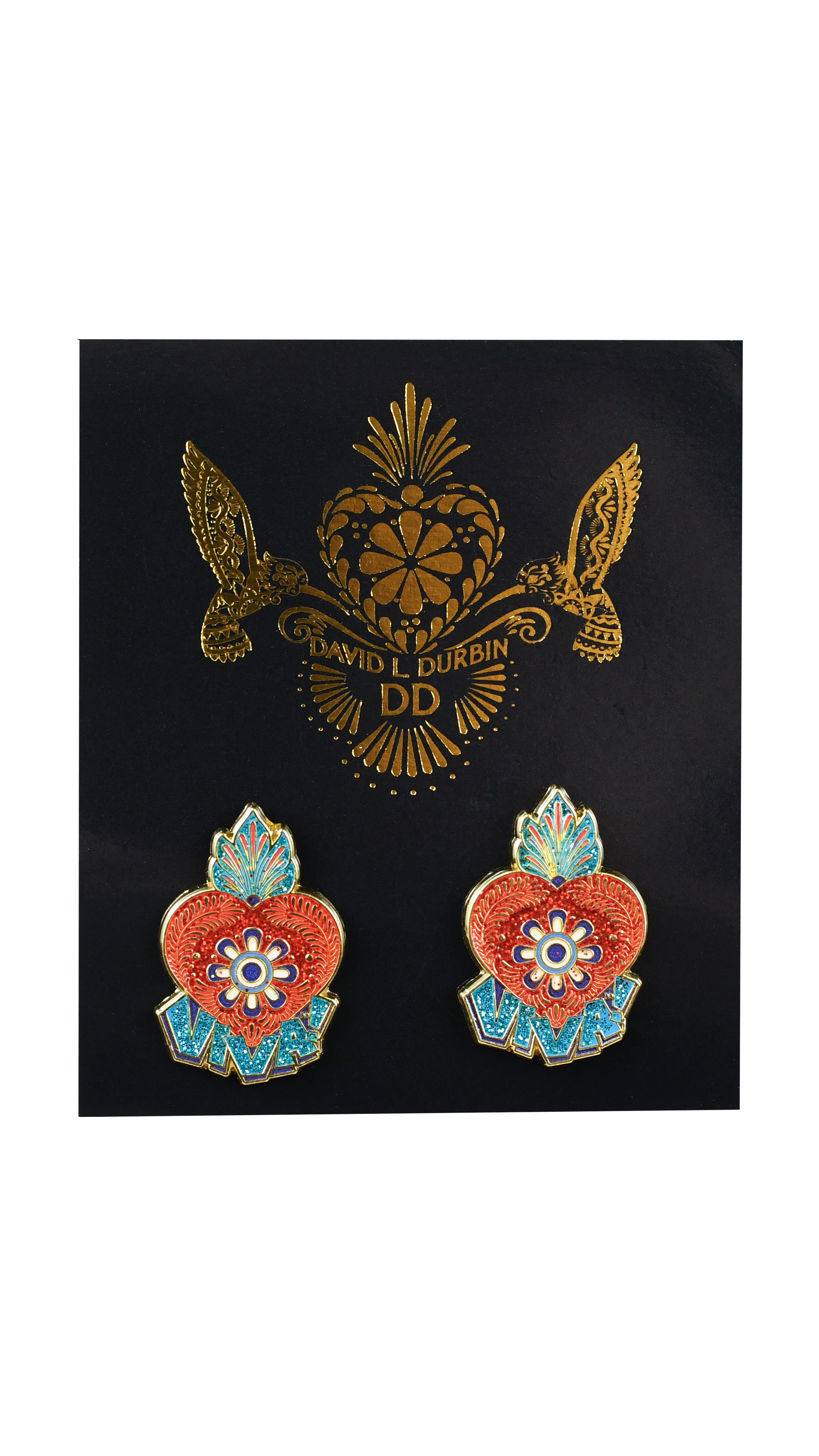 VIVA Heart Stud Earrings