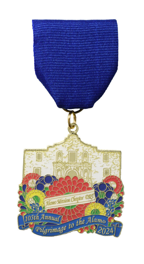 Daughters of the Republic of Texas Alamo Mission Chapter Medal
