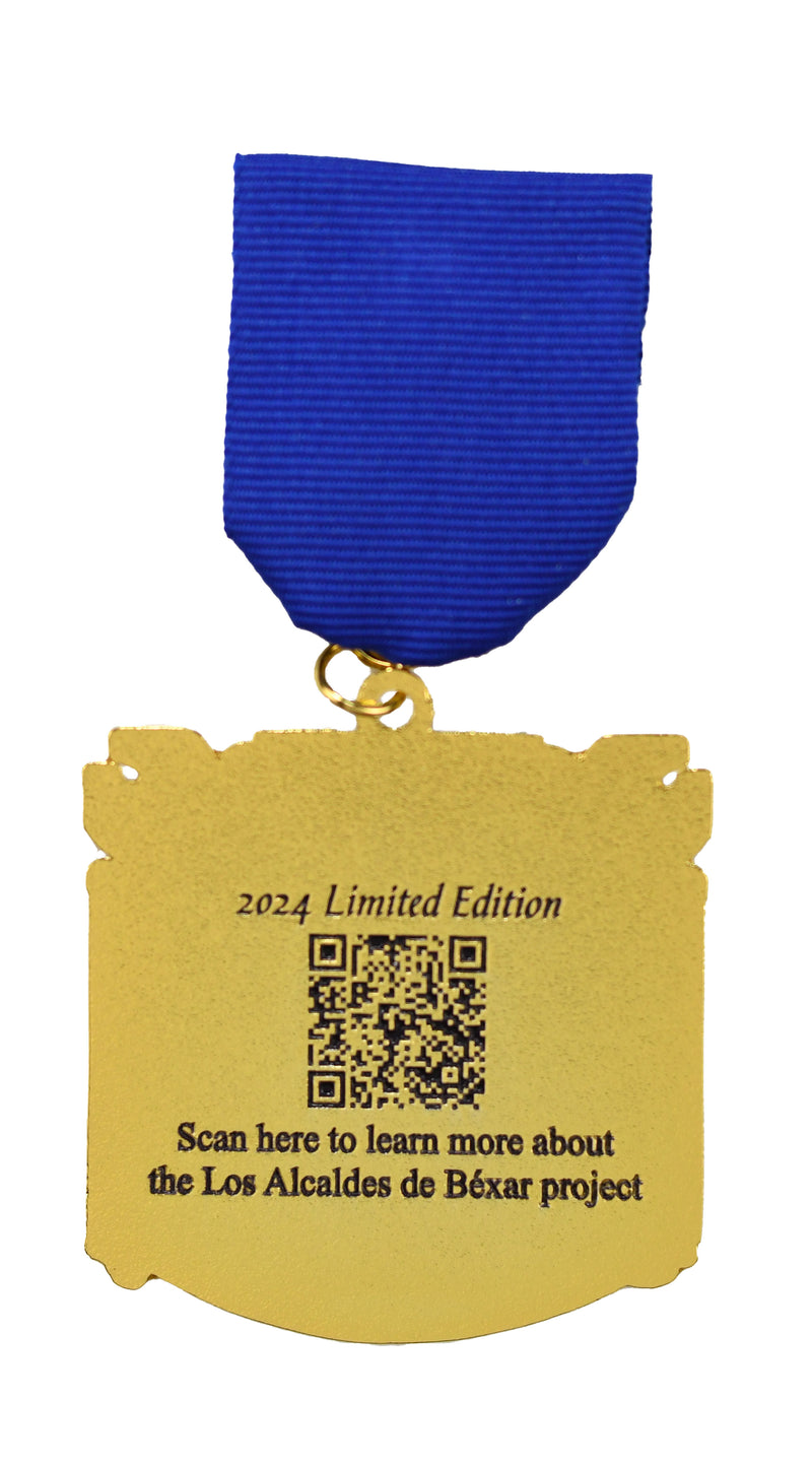 Los Alcaldes De Bexar Domingo Bustillo Medal