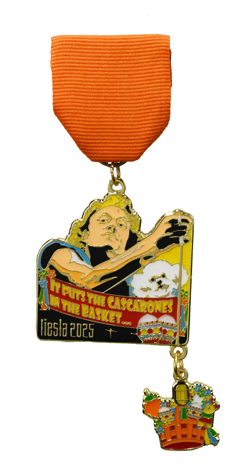 Cascarones in the Basket Medal