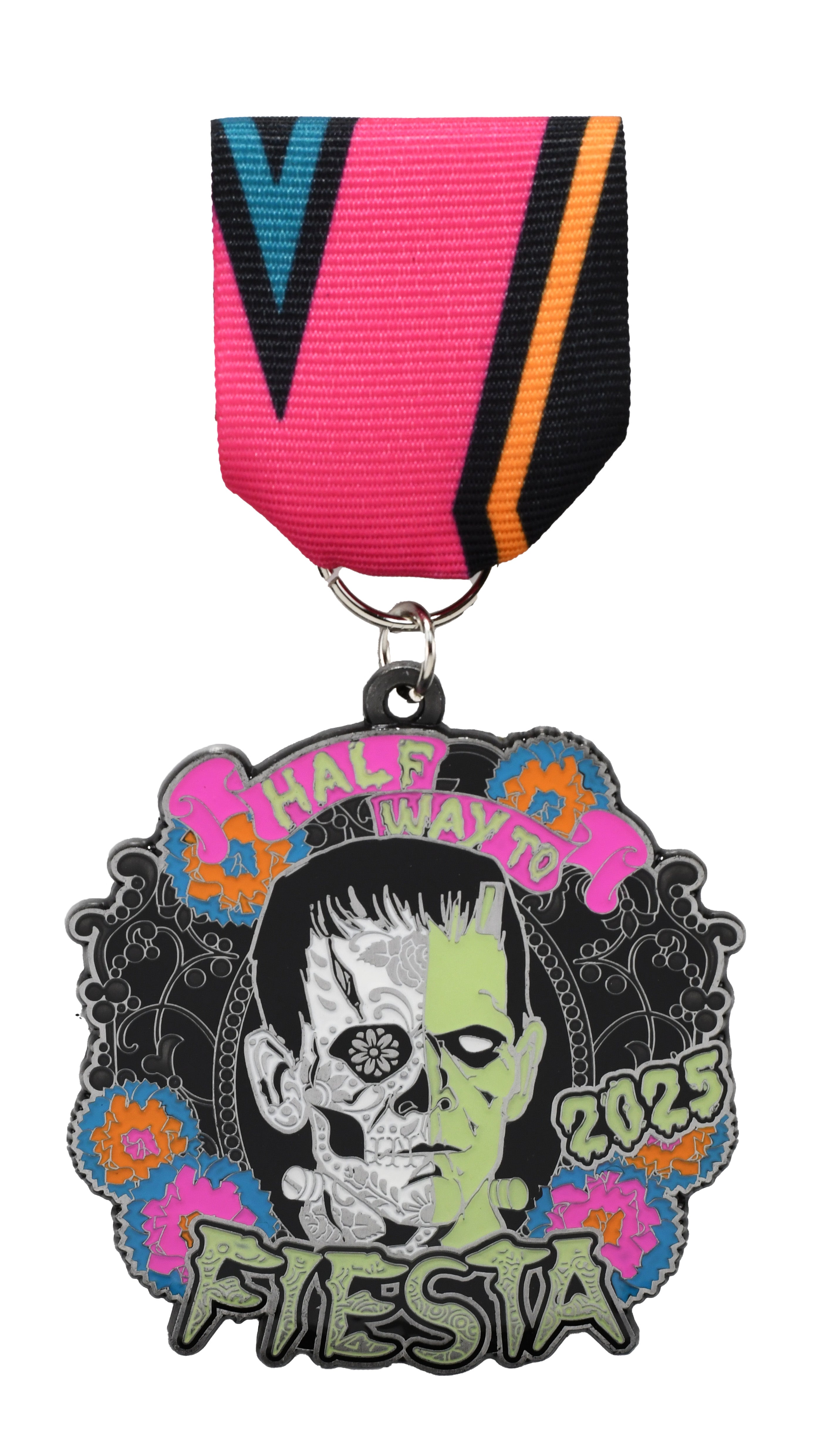 Halfway to Fiesta Frankenstein Medal