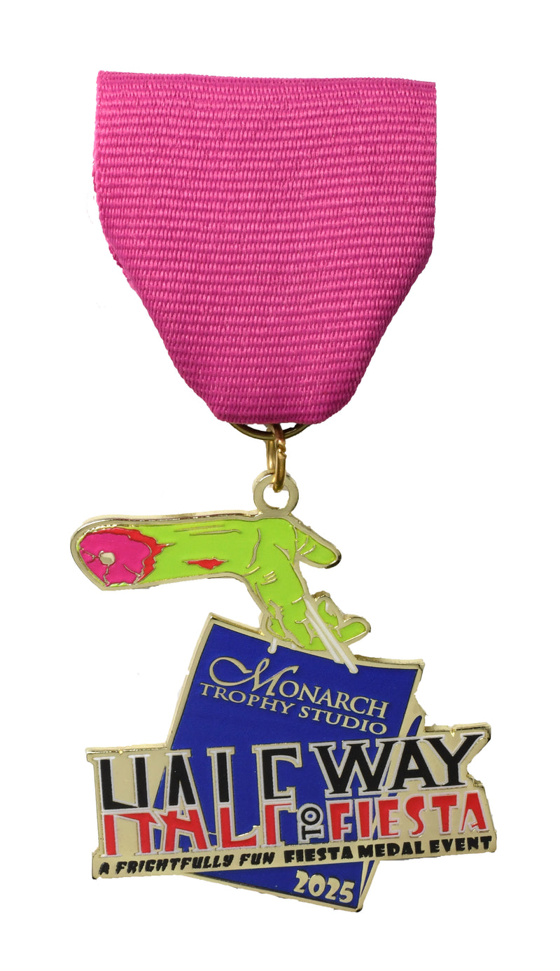 Zombie Halfway to Fiesta Bag Medal