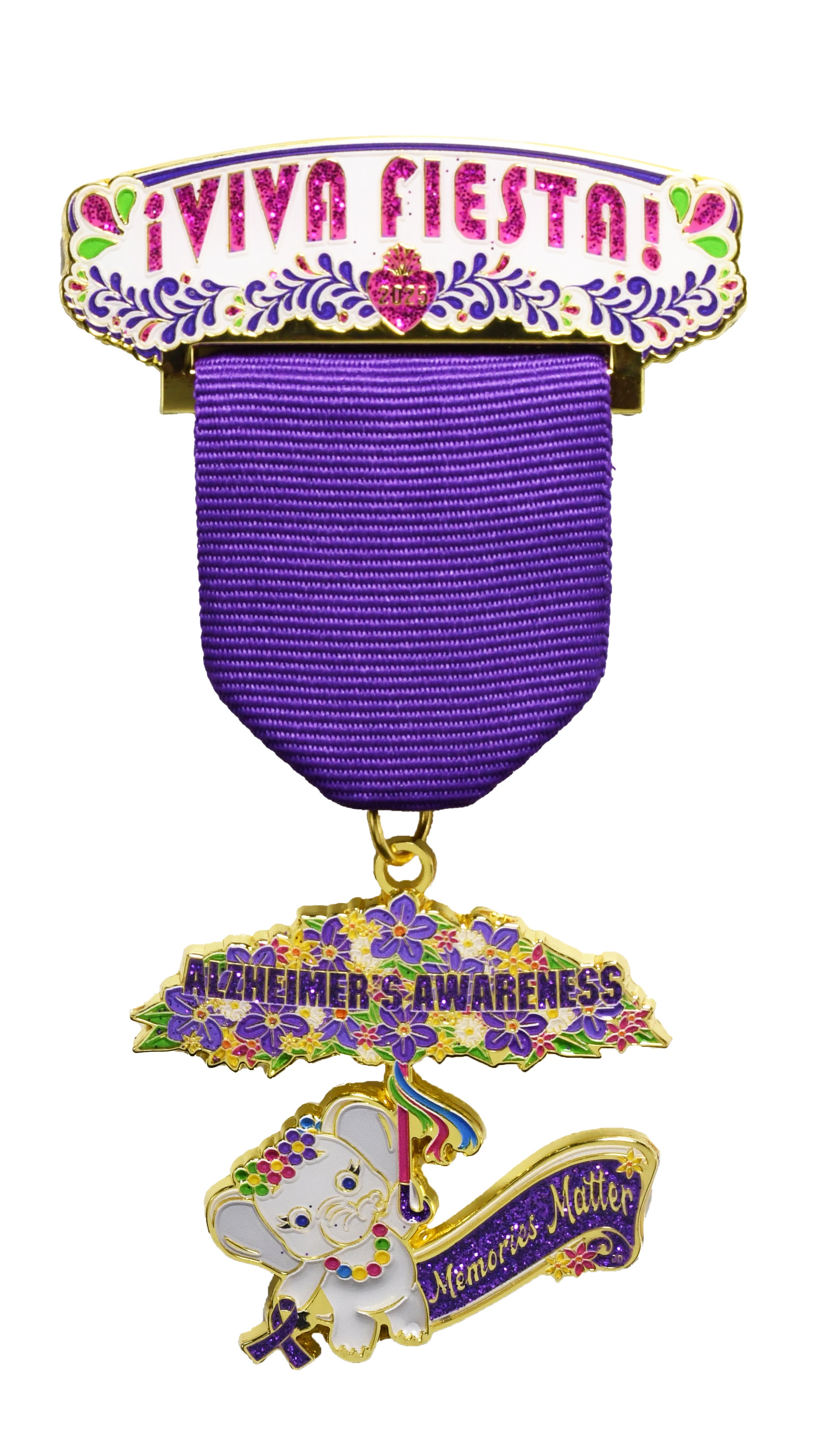 Alzheimer's Awareness Medal