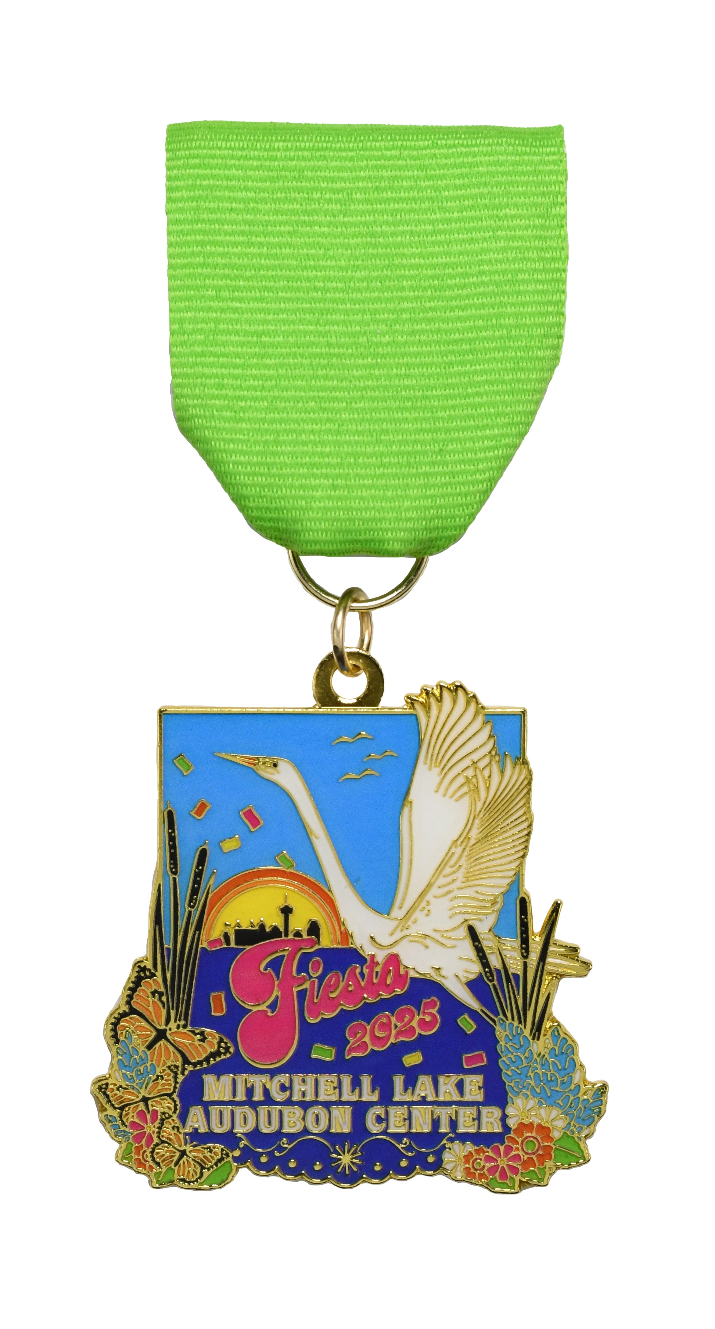 Mitchell Lake Audubon Center Medal