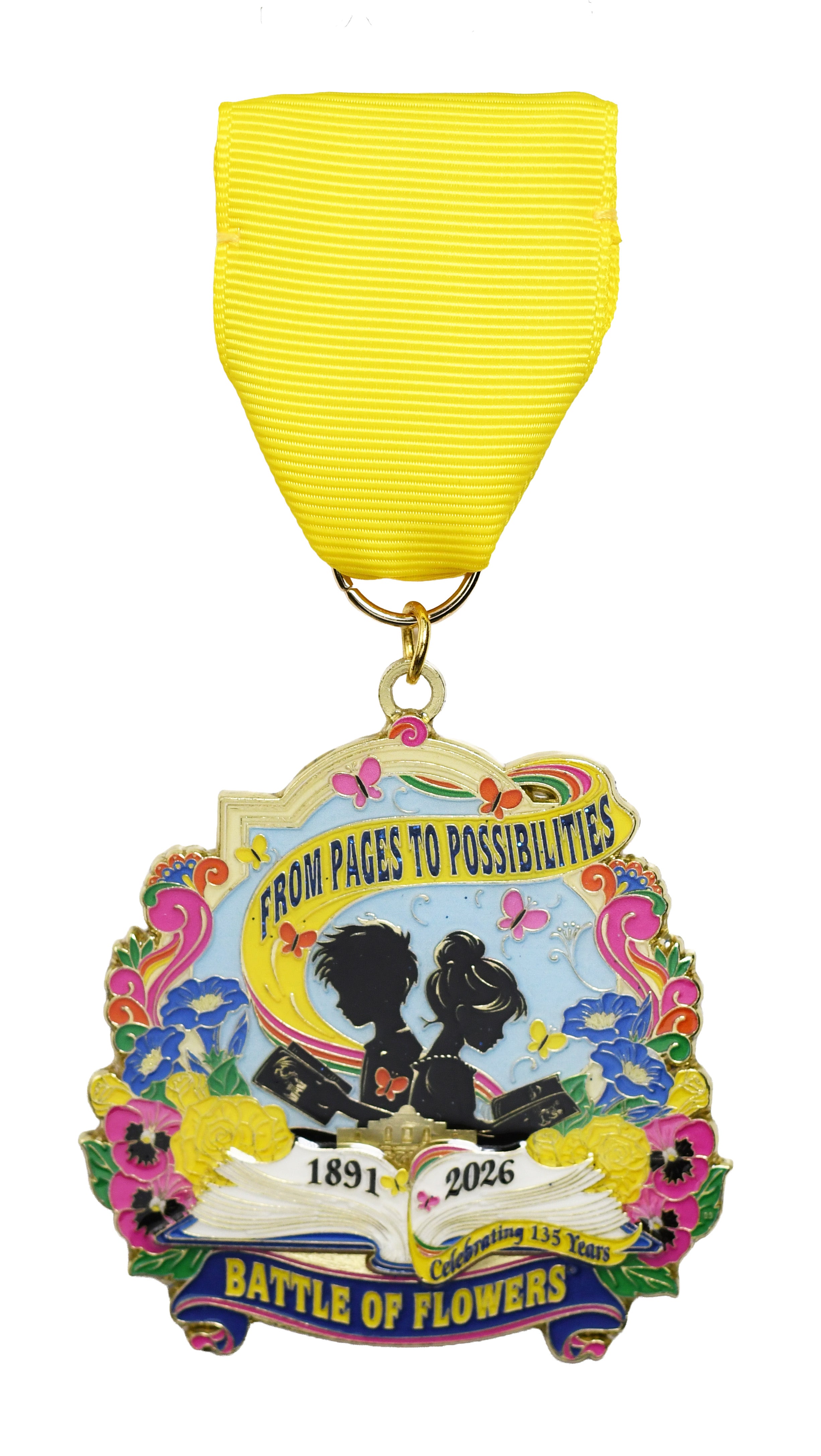 Battle of Flowers Fiesta Medal